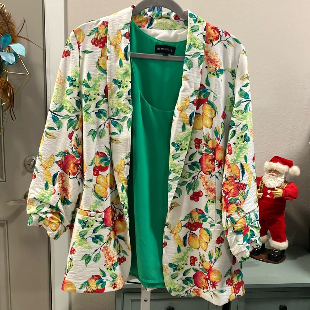 2 piece jacket & top bundle size L
